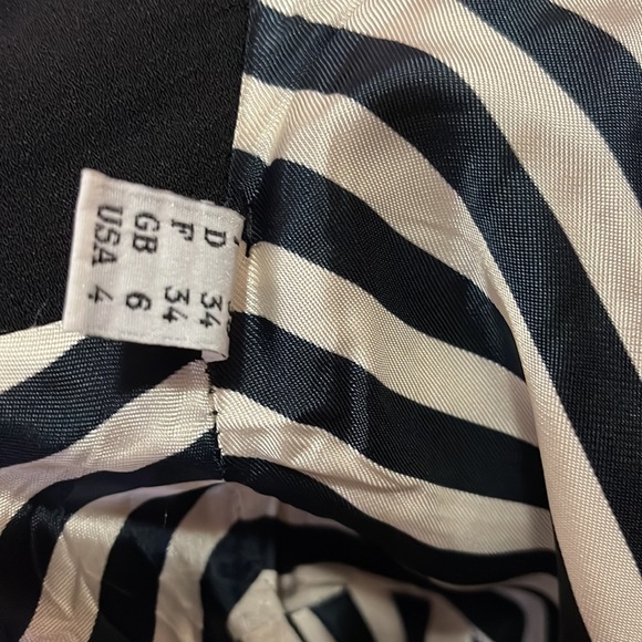 Moschino Rickrack Black Blazer The Nanny Iris Apfel Sun Dove Palm Tree - Picture 14 of 16